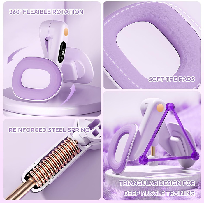 Тренування тазового дна для жінок: пристрій для зміцнення м'язів, 360° обертання, 7-16 кг, обладнання для фітнесу вдома