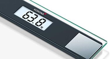 Скляні ваги Korona GABRIELA 150 кг, LCD, автоотключення, батарейки