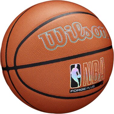 Баскетбольний м'яч Wilson NBA Forge Plus для залу та вулиці, розміри 6 і 7