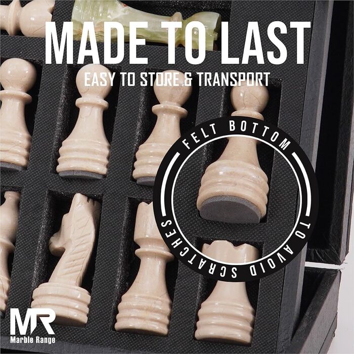 Шаховий набір з мармуру для дорослих, ручної роботи, з дошками Verona & Green Onyx, 32 фігури, 2 додаткові королеви, коробка для зберігання, розкішна подорожня гра, елегантний подарунок для дому