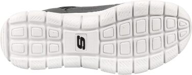 Чоловічі кросівки Skechers Burns-Agoura, 43 EU, шкіра, сітка, чорний колір