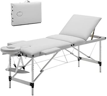 Крісло-масажер Mondeer Mobile, білий, 198x60x81 см