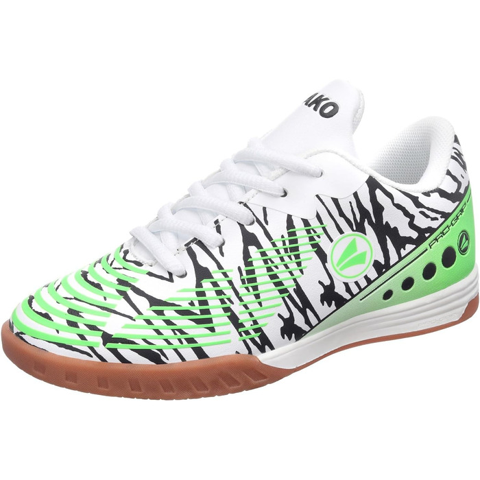 Дитячі спортивні залажні кросівки JAKO J-SI Take (35 EU, білий, неоновий зелений)