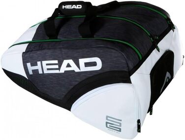 Сумка для паделу HEAD Alpha Sanyo Monstercombi, чорна
