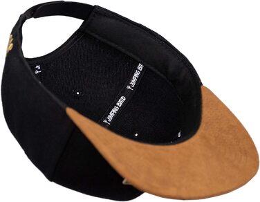 Унісекс кепка-снапбек Jumping Bird чорна, регульована бейсболка для активного відпочинку