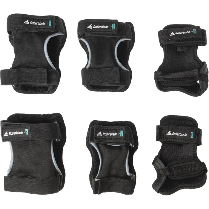 Захисний комплект Rollerblade Skate Gear 3 для дорослих, унісекс, S, чорний