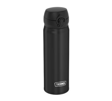 Термос Thermos UltraLight 0.5 л, матовий чорний (Charcoal Black Mat) — вакуумна термобутылка для напоїв