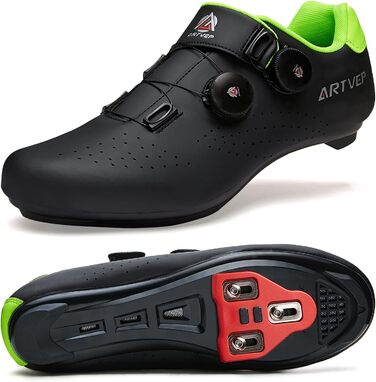 Велосипедні шкарпетки для чоловіків та жінок MTB, сумісні з педалями Look SPD SPD-SL Delta Lock, Peloton, білі (45 EU, чорний)