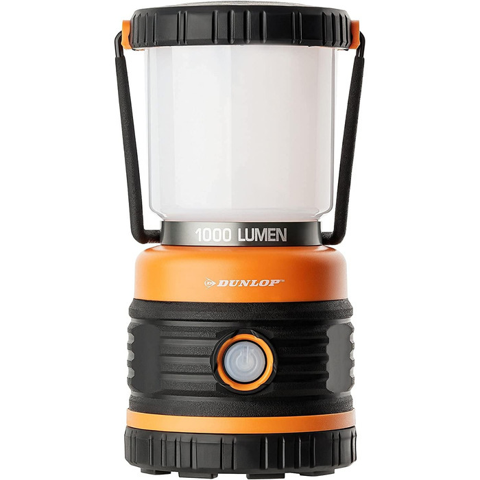 Ліхтар намету Dunlop Outdoor Camping LED 1000 люмен, 4 режими, регулювання яскравості, ударостійкий, вологозахист IP44, 46 SMD, без індикатора Standby (Помаранчевий)