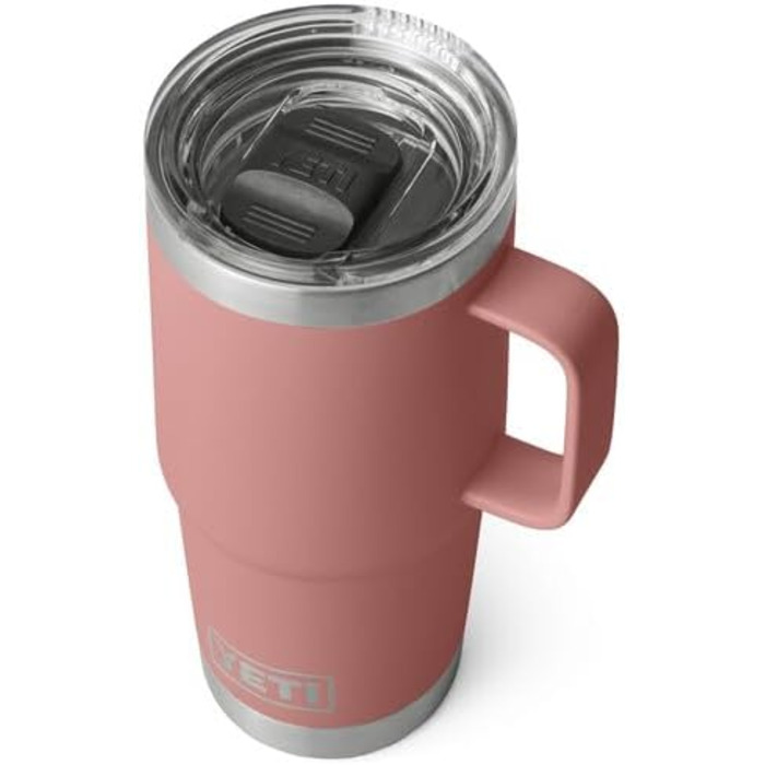 Термочашка YETI Rambler 591 мл, рожевий Sandstone, дорожня