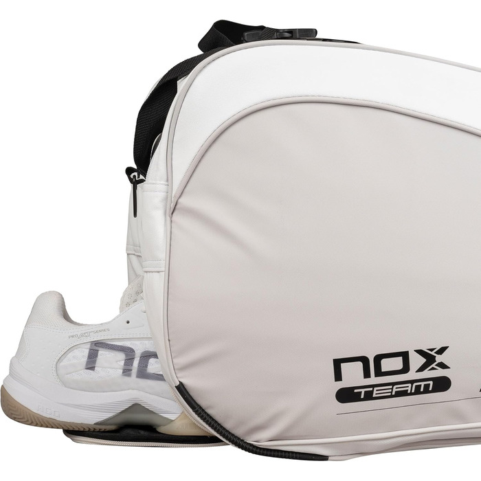 Сумка для падел Nox ML10 Team Bpml10tewhgr Біла - Професійна сумка для ракет та аксесуарів