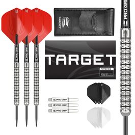 Дарти Target Artemis 25g (Вольфрам, сталеві наконечники) - комплект для професіоналів з кейсом та додатками