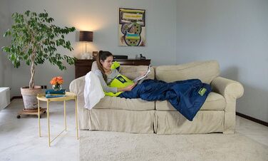 Сплячий мішок Coleman Heaton Peak 220, ковдровий, для кемпінгу, легкий літній, універсальний (Outdoor/Indoor)