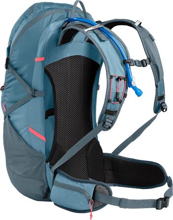 Гідратаційний рюкзак CAMELBAK Fourteener 30 для дорослих, універсальний розмір, синій з червоним, туристичний рюкзак з питною системою