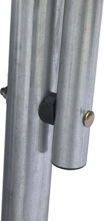 Трамплін Kettler Outdoor Jump 244 з сіткою безпеки, діаметром 244 см, для саду, стійкий до погодних умов, з захисним обідком та сходами, максимальне навантаження 100 кг (сірий)