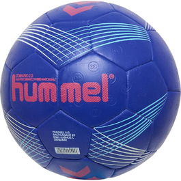 Гандбольний м'яч hummel Storm Pro для дорослих, розмір 3, синій/червоний