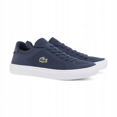 Чоловічі кросівки Lacoste темно-синього кольору 49CMA0004