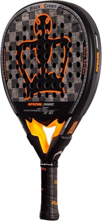 Чорна Корона Special Magic: ракетка для падел-тенісу, срібна, 362г, нова