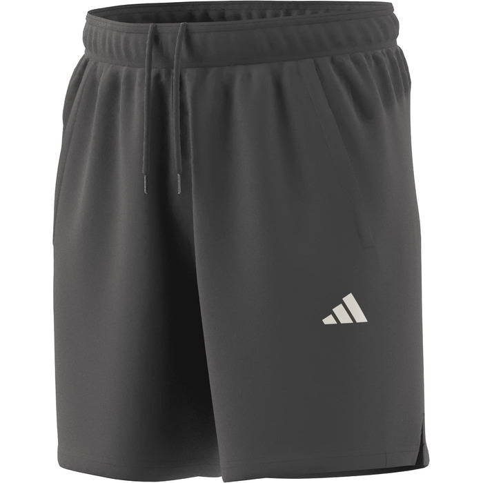 Чоловічі шорти для тренувань Adidas Train Essentials All Set (Сірі/Білі) — Спортивні бордшорти для фітнесу та залу