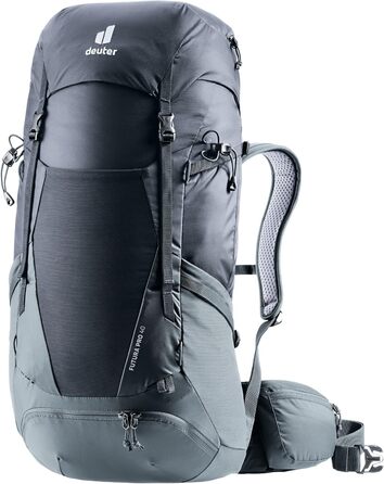 Туристичний рюкзак Deuter Futura Pro 40 л, чорний/графіт, L