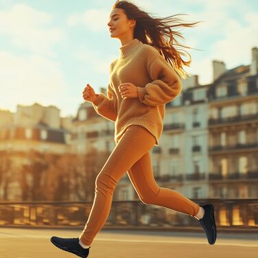 Жіночі спортивні кросівки Barfuss для бігу та занять спорту. Легкі, зручні, з підошвою, що не ковзає. Розмір 40 EU, чорний колір.