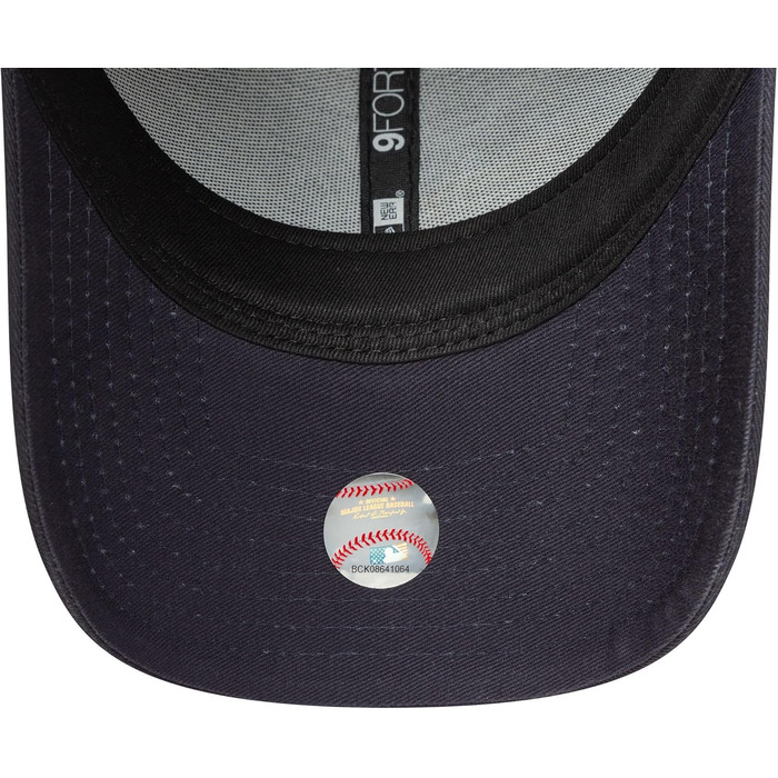 Кепка New Era New York Yankees MLB League Essential 9Forty, чорно-червона, регульована