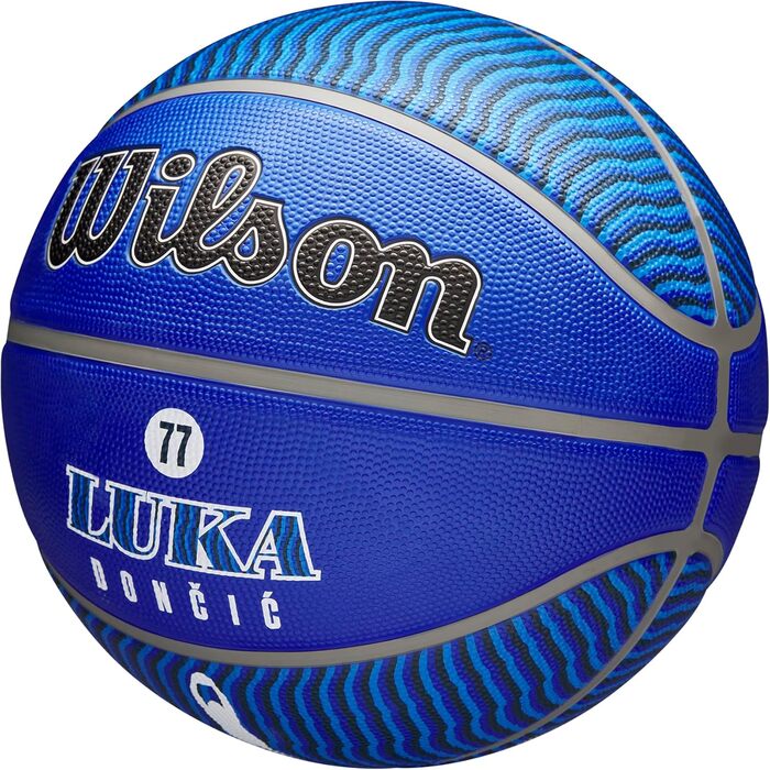 Баскетбольний м'яч WILSON NBA Luka Doncic, для вулиці, розмір 7, 17,8–74,9 см, міні