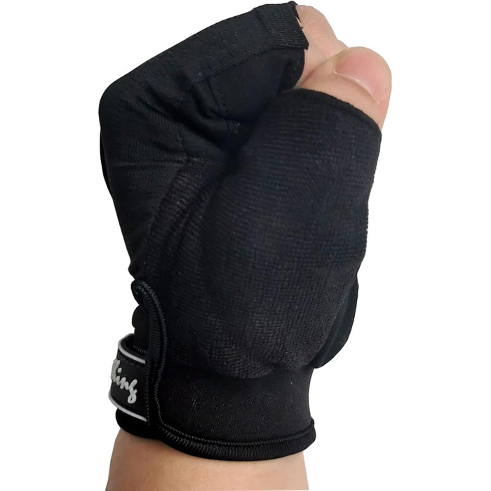 Рукавички для фітнесу eerKing: дихаючі спортивні рукавички для тренувань, їзди на велосипеді, йоги та танців (чорні)