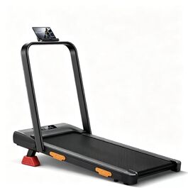 Складана бігова доріжка для дому та офісу 3.0HP з нахилом 10%, Walking Pad з LED-дисплеєм та пультом керування, до 10 км/год, макс. навантаження 136 кг