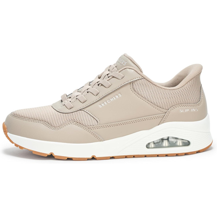Чоловічі кросівки Skechers UNO - Banksia Hands Free Slip-ins, 42.5 EU, Taupe
