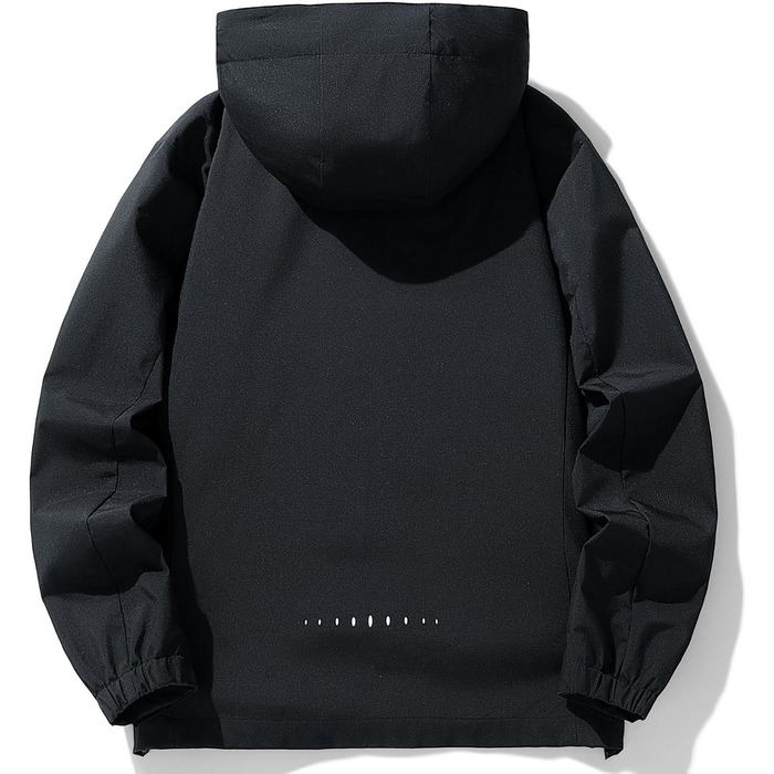 Чоловіча куртка: водонепроникна вітрозахисна софтшел куртка Boberjack з камуфляжного матеріалу (XL, 6292, чорний)