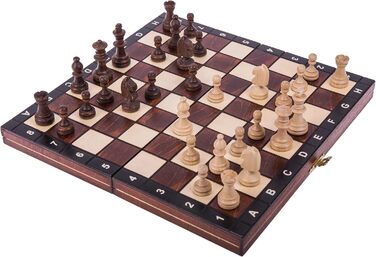 Магнітні шахи Square Classic з дерев'яними фігурами і дошкою