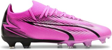 Кросівки футбольні PUMA Ultra Match Fg/Ag, 43 EU, рожевий/білий/чорний