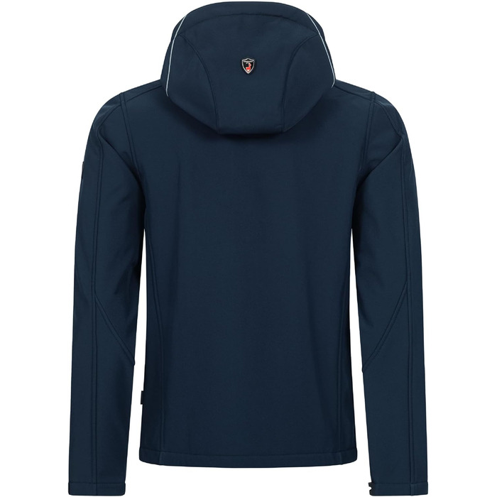 Чоловіча outdoor-куртка Softshell Höhenhorn Atus водонепроникна функціональна, колір Midnight-Black (S, темно-синій)