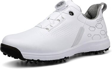 Жіночі гольф-туфлі з шипами, водонепроникні та легкі. Білий колір (41 EU)