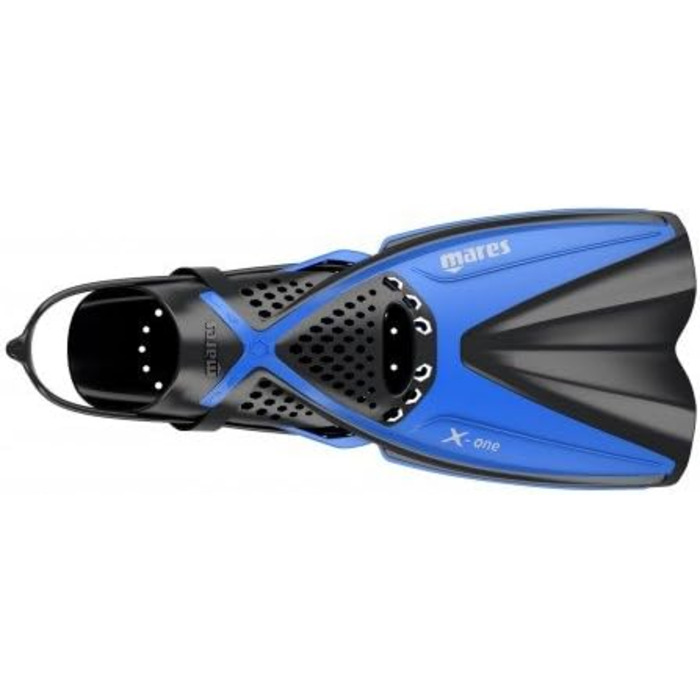 Комплект для підводного плавання Mares X-One, X-Vision, Sailor, блакитний, розмір 35-47 (L/XL, 44-47)