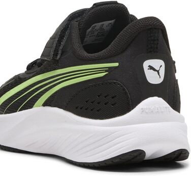 Дитячі кросівки PUMA Pounce Lite Ac+ PS, 32 EU, чорний/білий/зелений