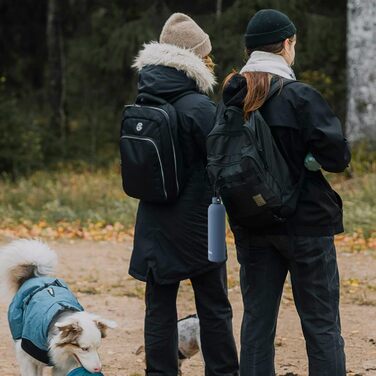 Термос пляшка з нержавіючої сталі з ручкою та карабіном, 1,5 л, ізольована, герметична, BPA-free, для води, спорту, офісу, щоденного використання, колір синій