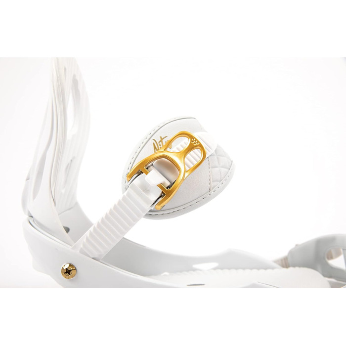 Зв'язування для сноуборду Nitro Rythm '22 All Mountain White Gold, S