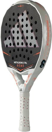 Ракетка для падел Adidas Metalbone Ctrl 2026, 500г, біла - професійна ракетка для контролю