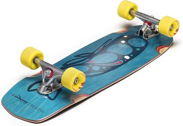 Лонгборд Loaded Boards Ballona, комплект: колеса Otang Fat Free 86a, траки Paris 150мм 50°