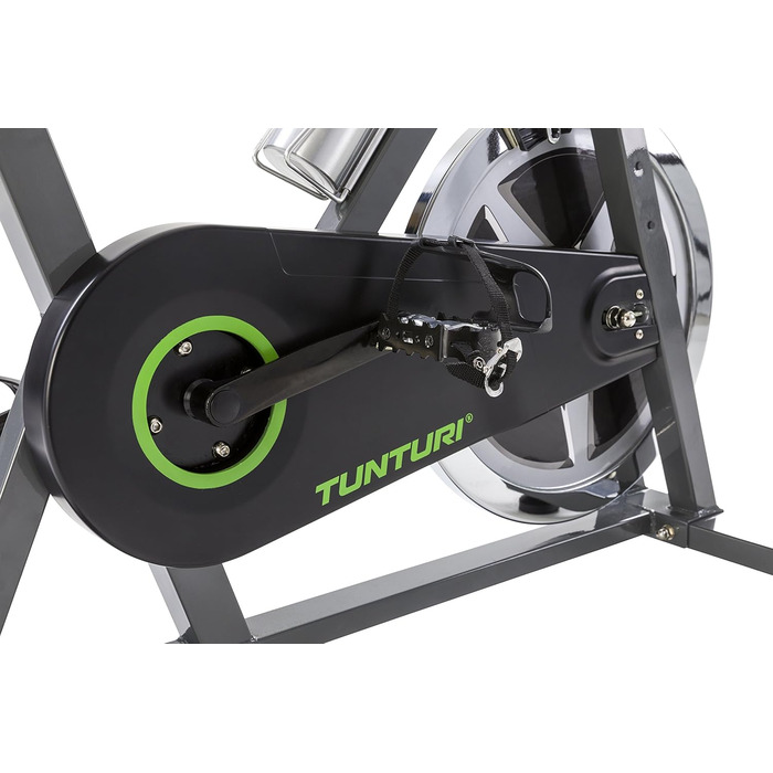 Велотренажер Tunturi Cardio Fit S30 для дому, спінбайк, чорний
