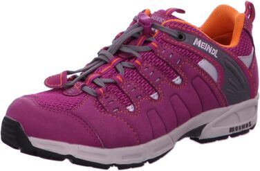 Дитячі трекінгові півчеревики Meindl Snap Junior - унісекс, 33 EU, фіолетовий, фуксія, помаранчевий