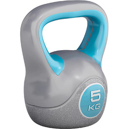Kettlebell GORILLA SPORTS з пластику 2-20 кг, поштучно/набір, гіря для фітнесу