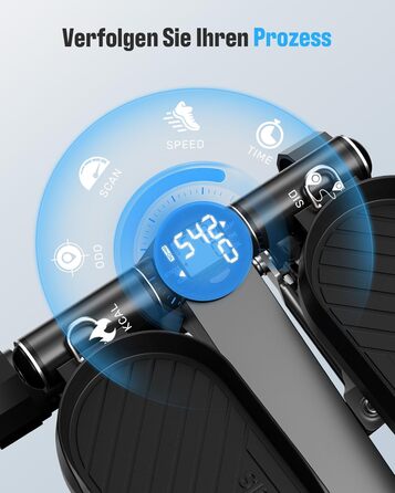 Сходиця для тренувань Sportsroyals – степпер з тросами для дому, для тренування ніг, рук та сідниць, покращена модель