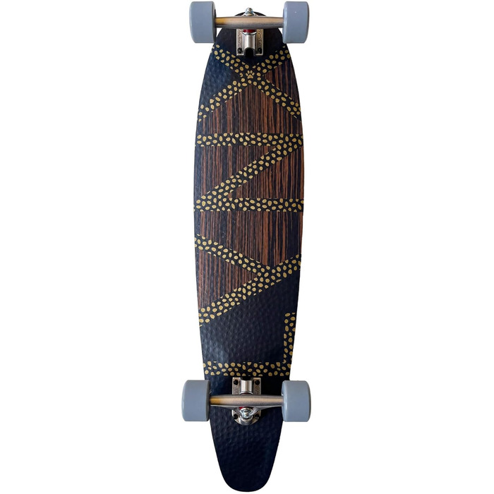 Лонгборд SWITCH Lynx Pintail 97 см для круїзингу, ABEC-9, склопластик, гнучкий, підвіски Paris V2 150 мм, для підлітків і дорослих, легкий, вироблено в Європі