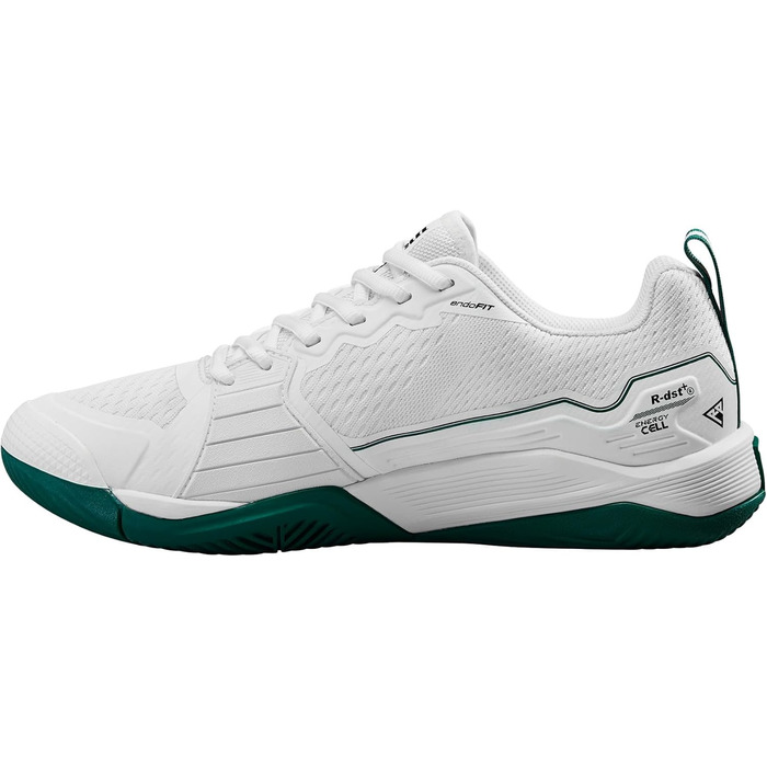 Тенісне взуття Wilson Rush Pro 4.5 для чоловіків, розмір 42 2/3 EU, білий/авенторін