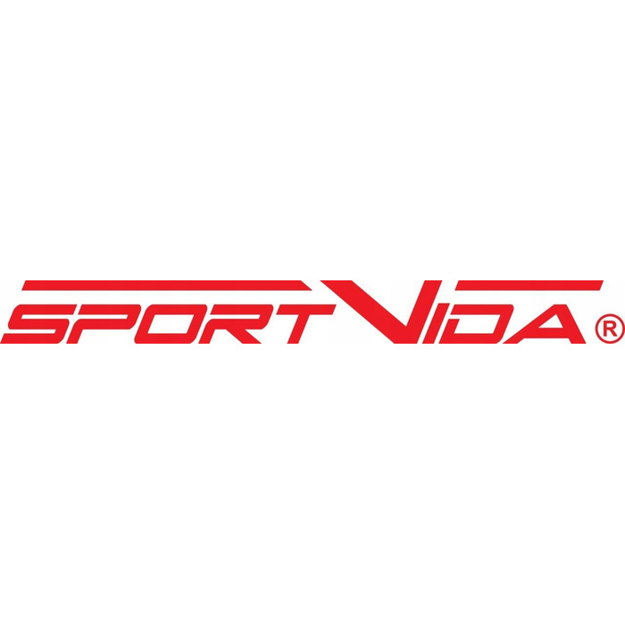 Набір для бадмінтону Sportvida, чорний, 4 предмети: ракетки та волани
