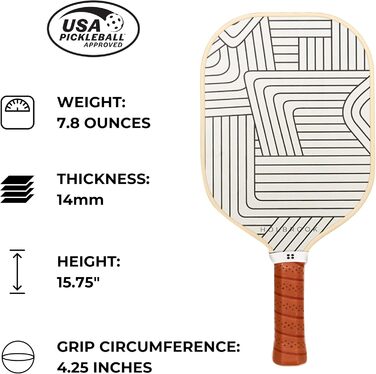 Плече для піклболу Holbrook Performance: вуглецеве волокно, графіт, Day N' Night (Soho)