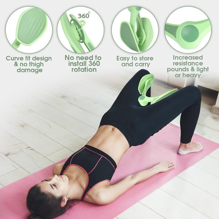 Тренування м'язів тазового дна та внутрішньої поверхні стегна - Thigh Master, Kegel Exerciser